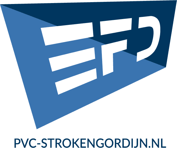 logo pvc strokengordijn